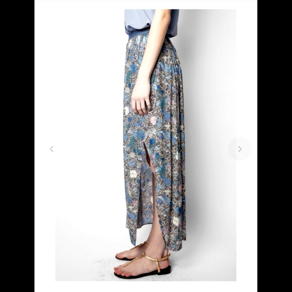 Zadig Voltaire: Josia Wild Garden Maxi Skirt - Picture 5 of 12